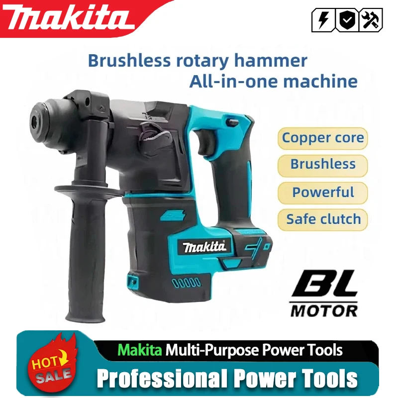 Power Tools Underwater - สว่านโรตารี่ไร้สาย Makita Brushless 18V แบตเตอรี่ลิเธียม เครื่องมือไฟฟ้า