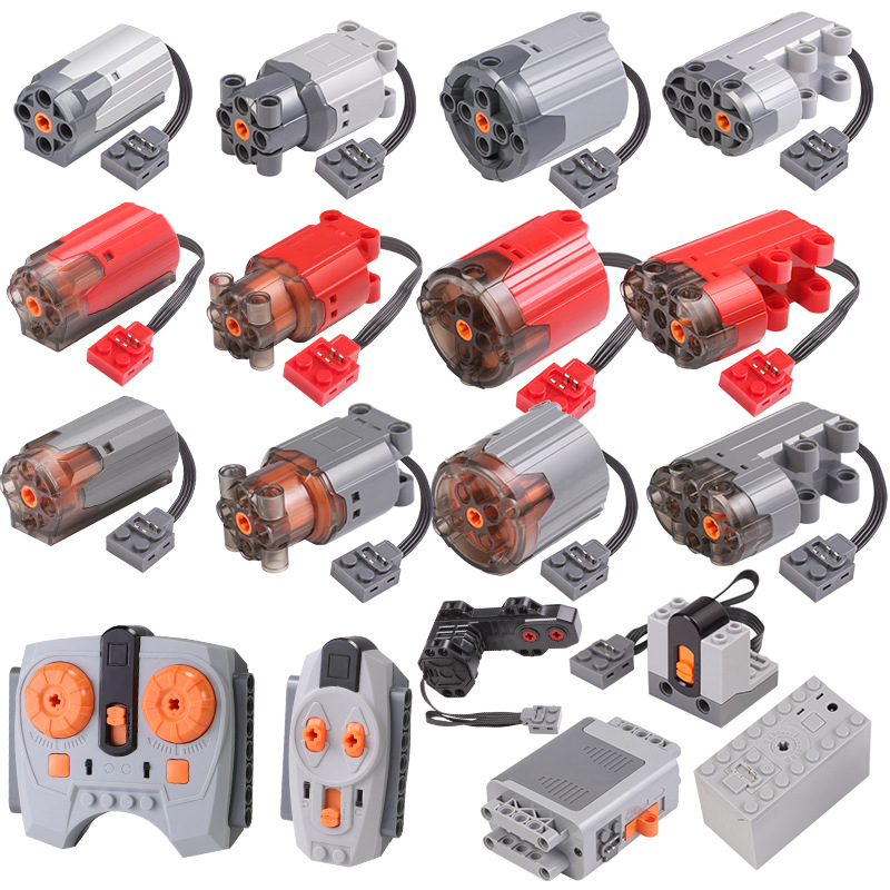 Power Tools Storage - 2.0 รุ่นอัพเกรดฟังก์ชั่น Power การวิเคราะห์มอเตอร์สีเทา/สีดํา/สีแดง M/L/XL เซอร์โวมอเตอร์ชุดควบคุมตัวรับสัญญาณสําหรับบล็อกอาคาร