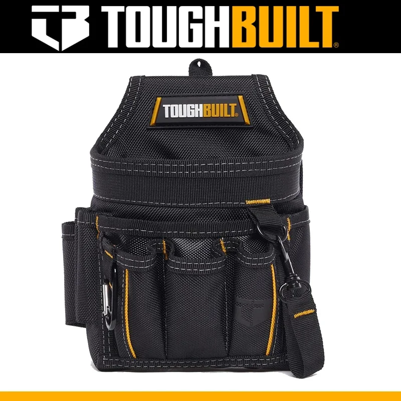 Power Tools Band - TOUGHBUILT TB-229 กระเป๋าช่างไฟฟ้าสวมใส่แบบพกพาพร้อมเบาะนุ่มเข็มขัดเอวสายคล้องไหล่กระเป๋าเครื่องมือ