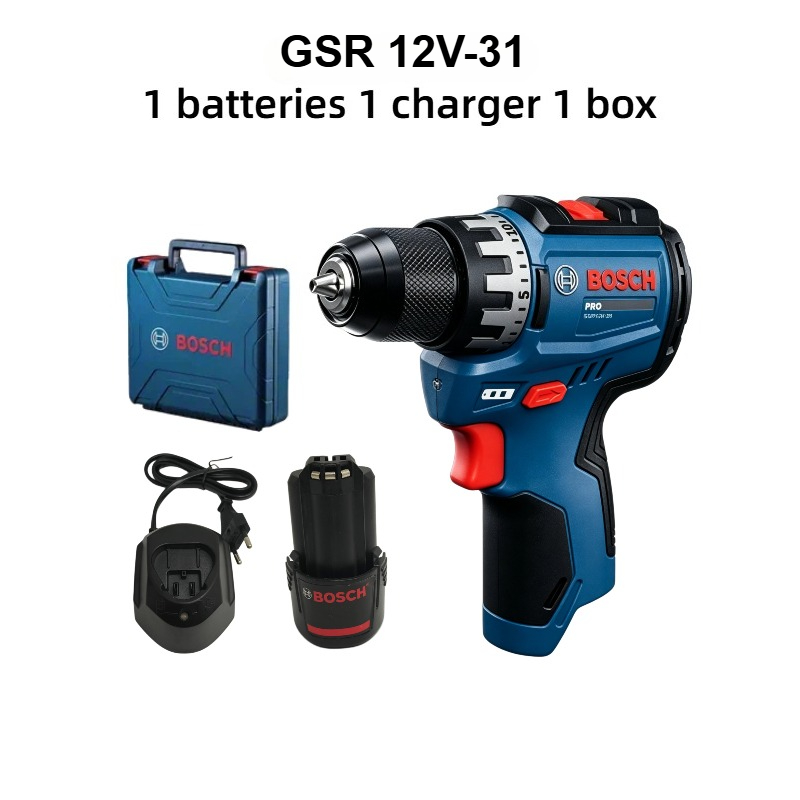 Power Tools Usa - บ๊อช โปรเฟสชั่นแนล จีเอสอาร์ 12V-31 สว่านไร้สาย 12V