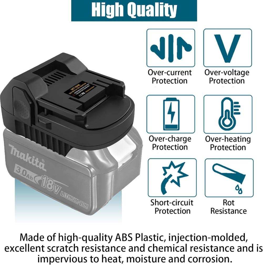 ตัวแปลงสำหรับมากิต้าเป็นอะแดปเ - Power Tools Underwater บทวิจารณ์และราคา