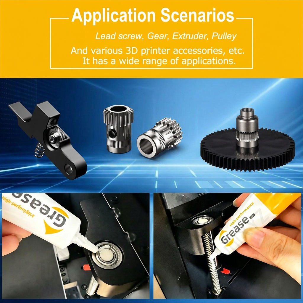 น้ำมันหล่อลื่นสำหรับเครื่องพิม - Creality Printer Ender 3 บทวิจารณ์และราคา