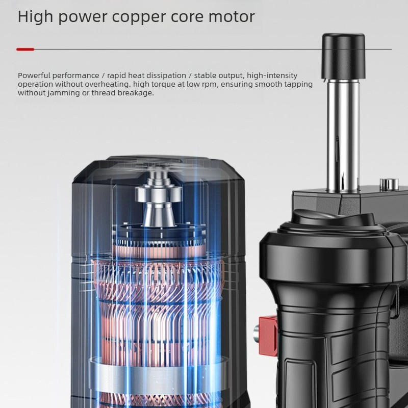 เครื่องต๊าปเกลียวไฟฟ้าลิเธียมก - Power Tools Underwater บทวิจารณ์และราคา
