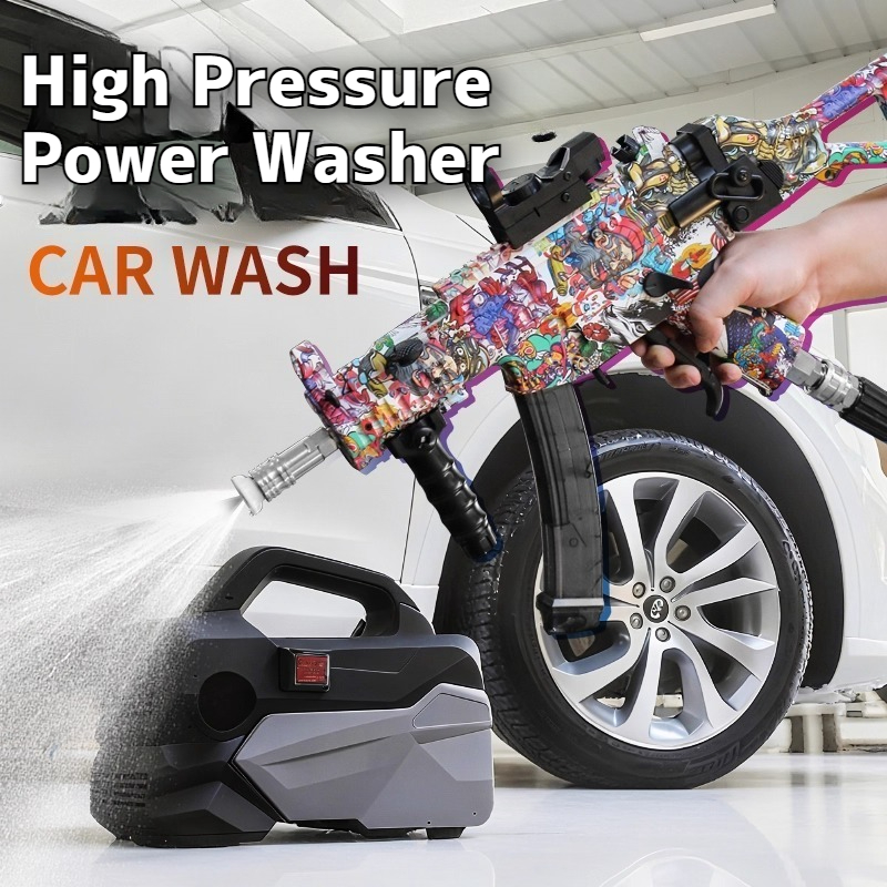 ปืนฉีดน้ำแรงดันสูงสำหรับล้างรถ - Power Tools And Engineering บทวิจารณ์และราคา