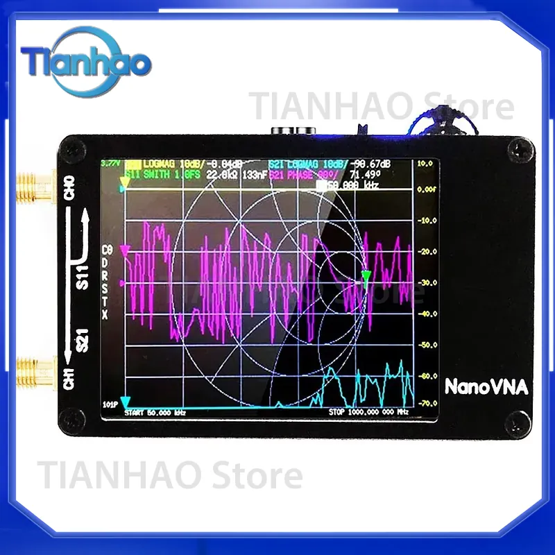 อัปเกรด TFT NanoVNA-H ขนาด 2.8 - Power Tools Vector บทวิจารณ์และราคา