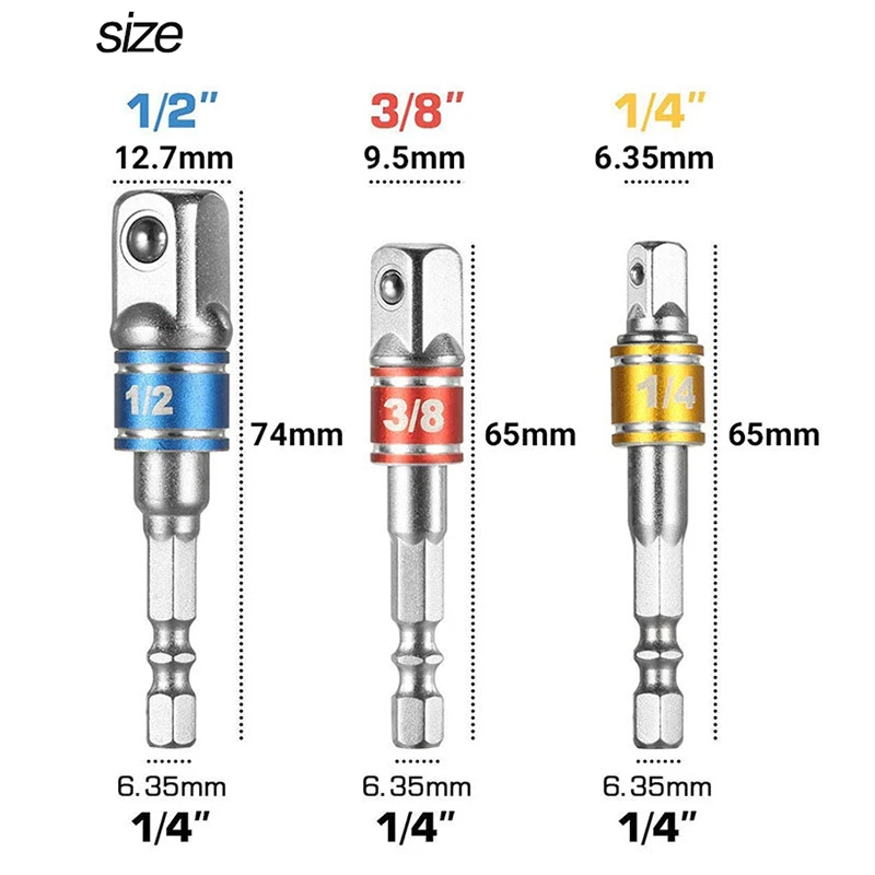 ซ็อกเก็ต Impact Driver อะแดปเต - Power Tools Underwater บทวิจารณ์และราคา