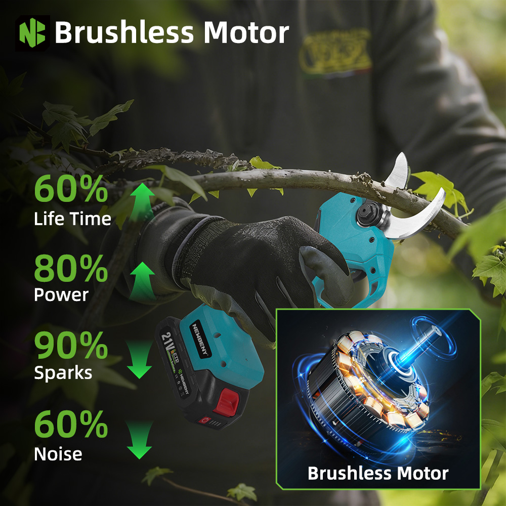 NEWBENY กรรไกรตัดแต่งกิ่งไฟฟ้า - Power Tools Usa บทวิจารณ์และราคา