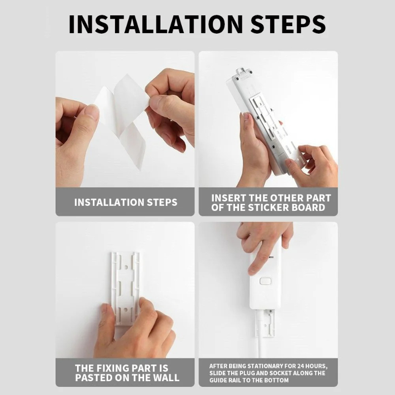 ที่ยึดปลั๊กไฟแบบติดผนังพร้อมกา - Power Tools Storage บทวิจารณ์และราคา