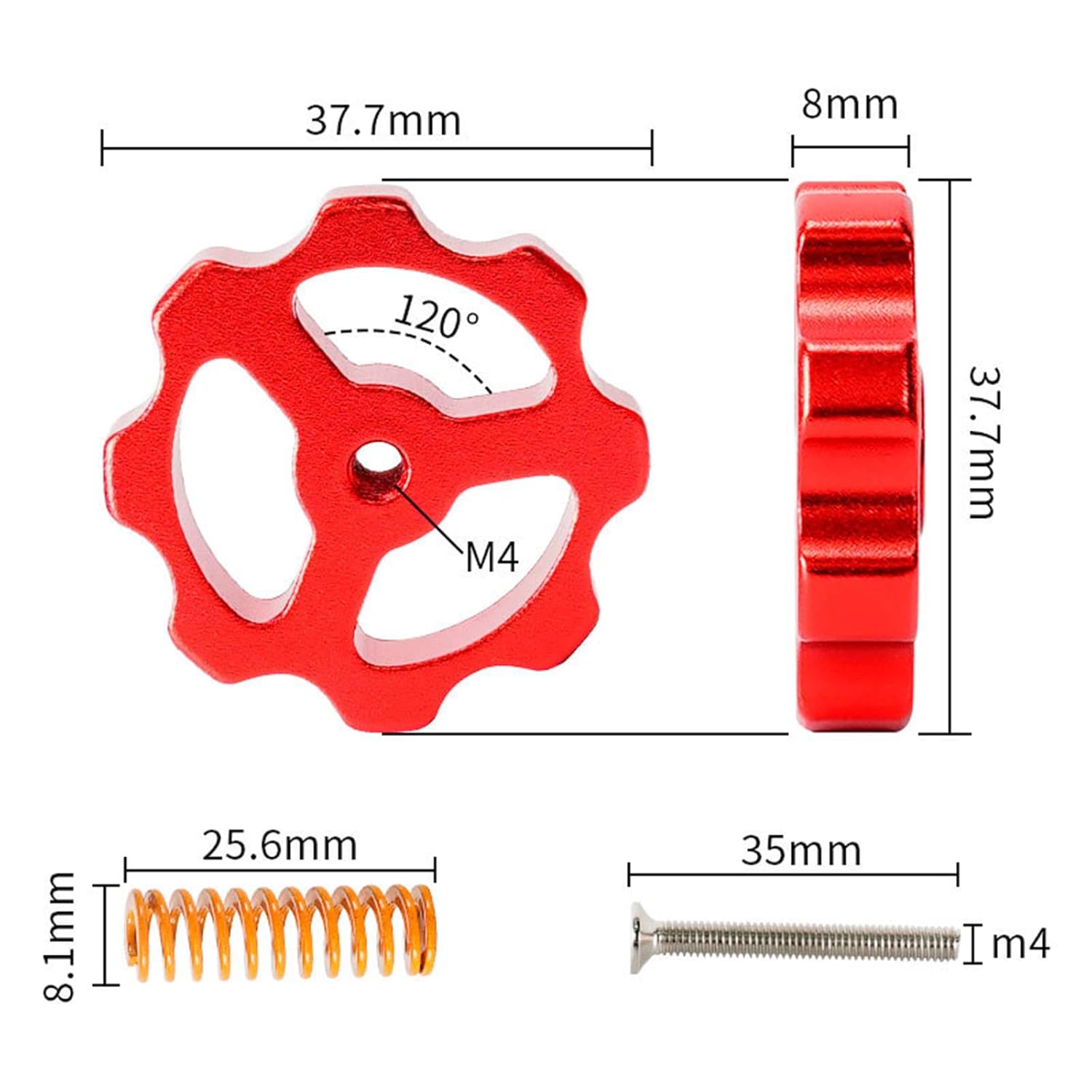 น็อตปรับระดับโลหะ Creality, ชุ - Creality Printer Ender 3 บทวิจารณ์และราคา