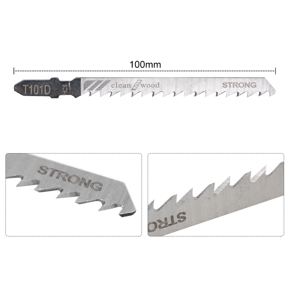 5ชิ้น65MN T101D ใบเลื่อยวงเดือ - Power Tools Jigsaw บทวิจารณ์และราคา