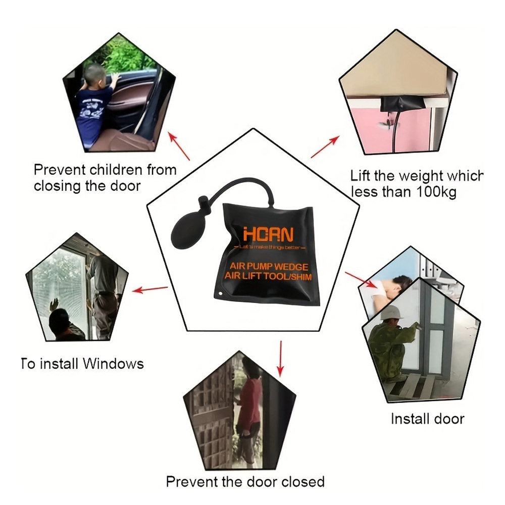 Air ปั๊ม Wedges Inflatable ถุง - Power Tools For Windows บทวิจารณ์และราคา