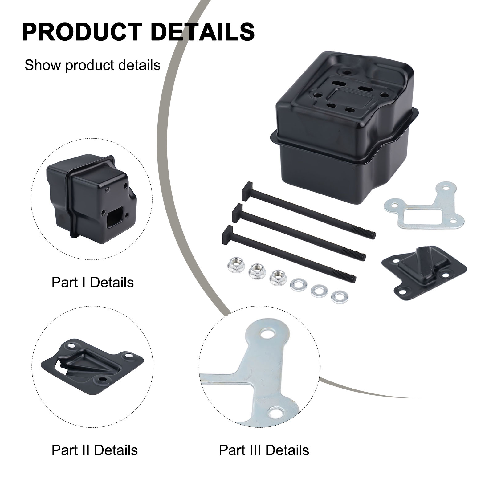 ฝาครอบปะเก็นท่อไอเสีย MS เนื้อ - Power Tools And Names บทวิจารณ์และราคา